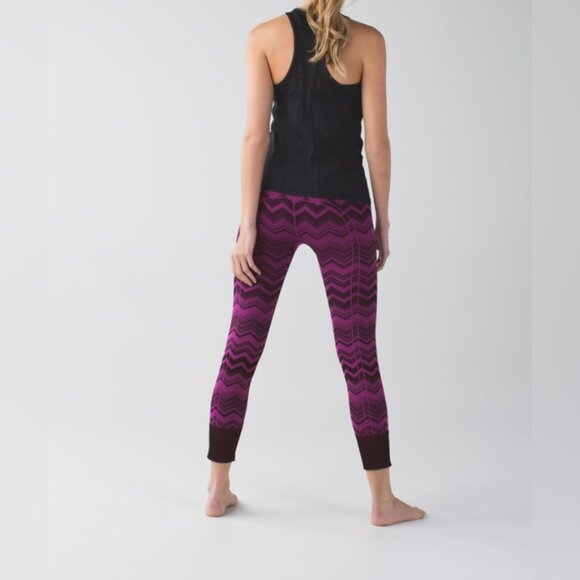 Lululemon Ebb To Street Pant Heathered Regal Plum No Size Tag 6 - Picture 3 of 13